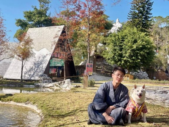 台中北屯寵物友善景點-海灣樂世界_比比的祕密花園提供