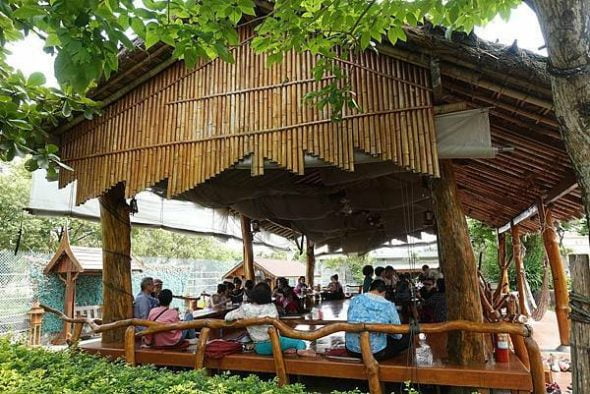 屏東縣內埔寵物友善餐廳-南洋風高腳屋_Yu Ching提供