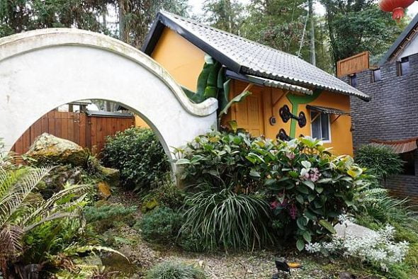 宜蘭寵物友善住宿-溪頭聽濤園_Yu Ching提供