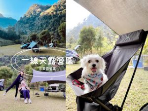 苗栗寵物友善露營區 一線天露營區 跟著鹿比與嚕咪一起看世界
