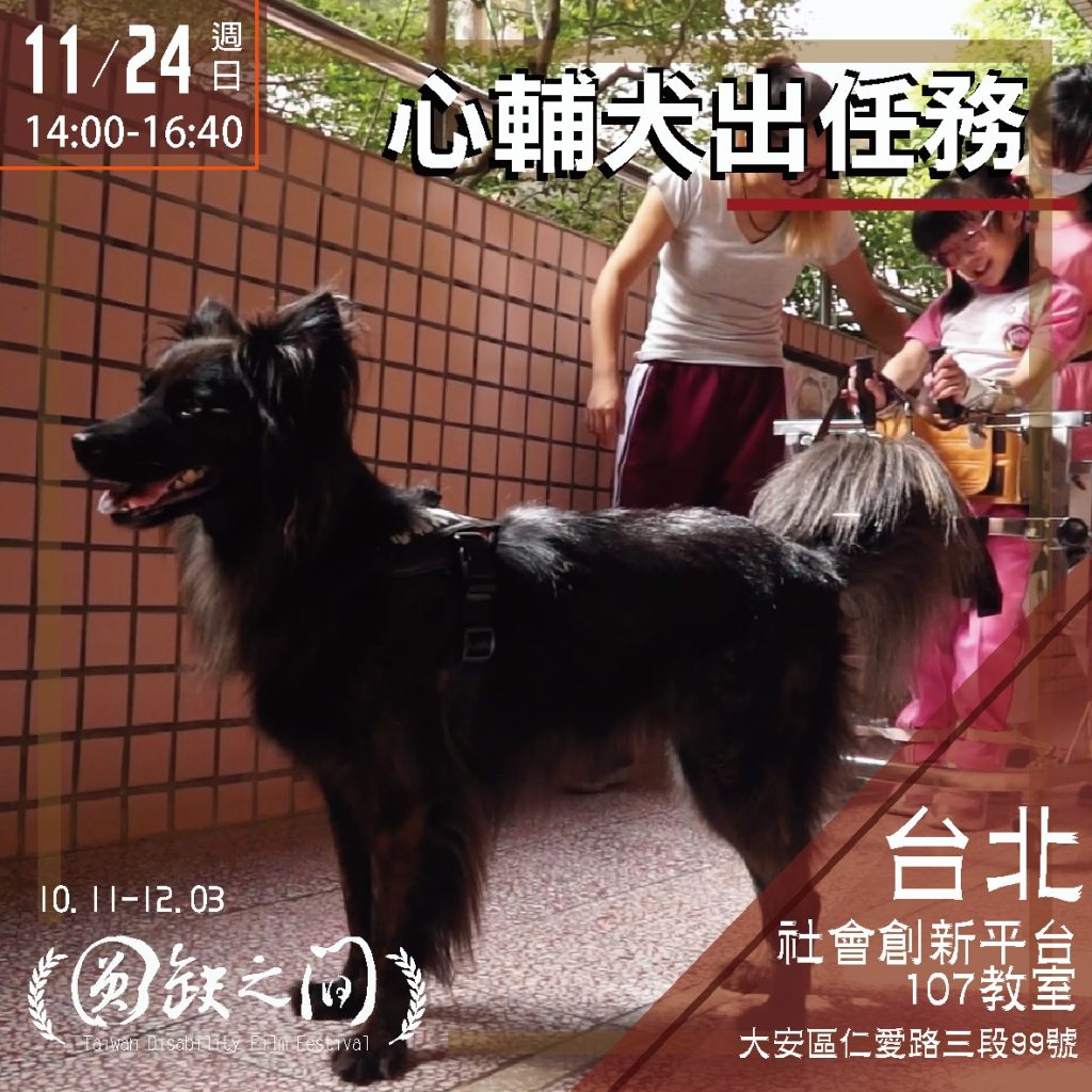 寵物電影 心輔犬出任務 帶狗狗看電影｜圓缺之間影展 寵物活動