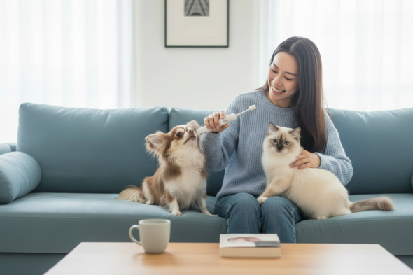 毛孩派360°智能牙刷 寵物牙刷 阿拉丁全球行銷 寵好物