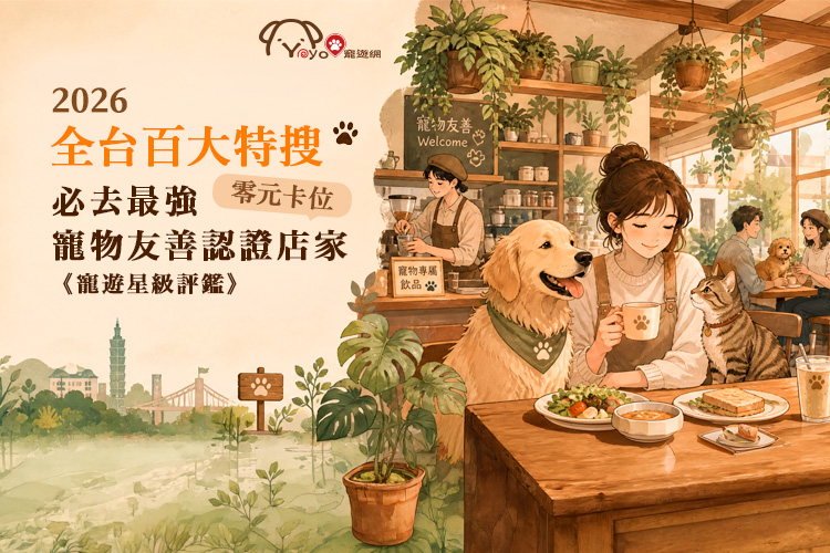 2026 全台特搜:必去最強寵物友善《寵遊指南》 寵物活動
